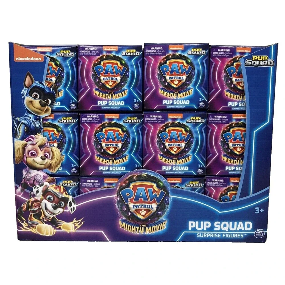 Paw Patrol The Mighty Movie Pup Squad Surprise Mini Collectible Figure Lot of 36